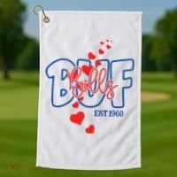 Buf Bills Est. 1960 Football Fan Golf Towel thumb 1