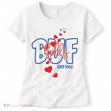 Buf Bills Est. 1960 Football Fan Women's T-Shirt