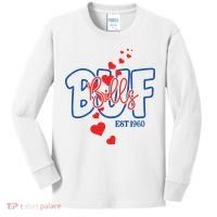 Buf Bills Est. 1960 Football Fan Kids Long Sleeve Shirt thumb 0