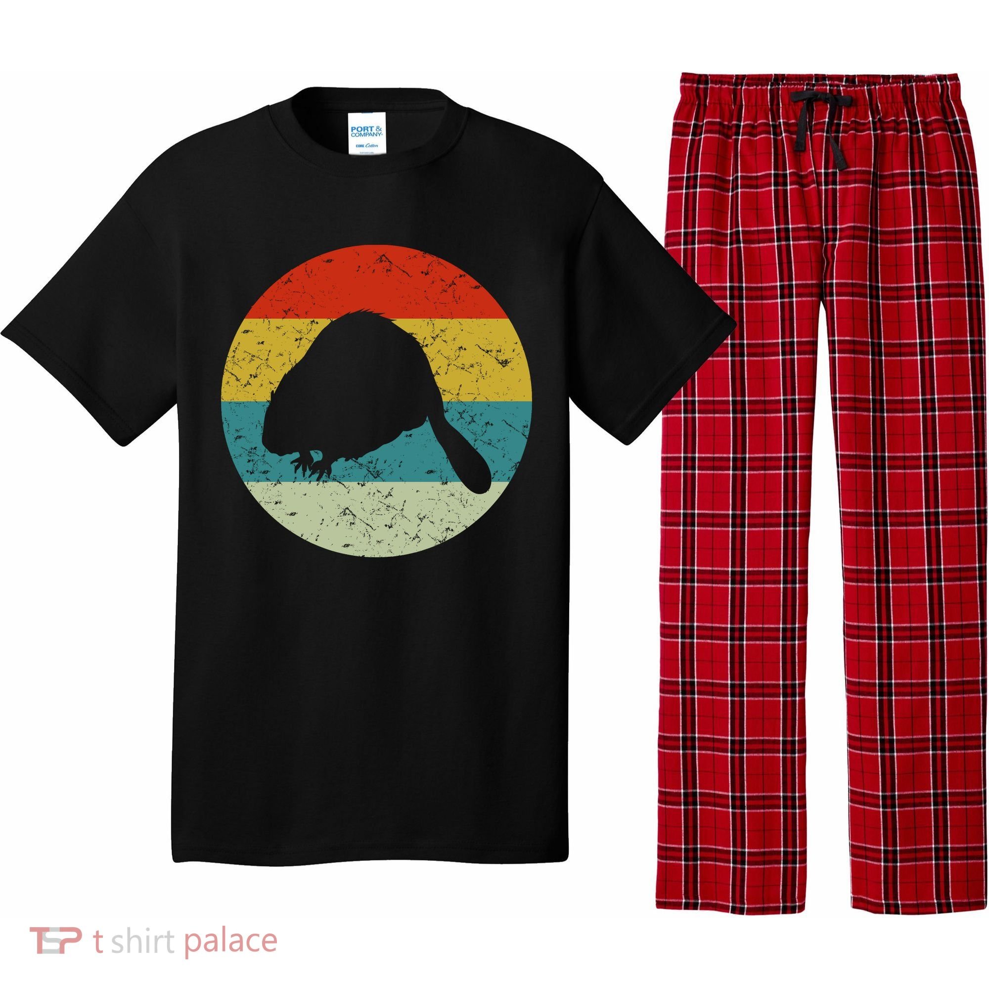 Beaver Pajama Set
