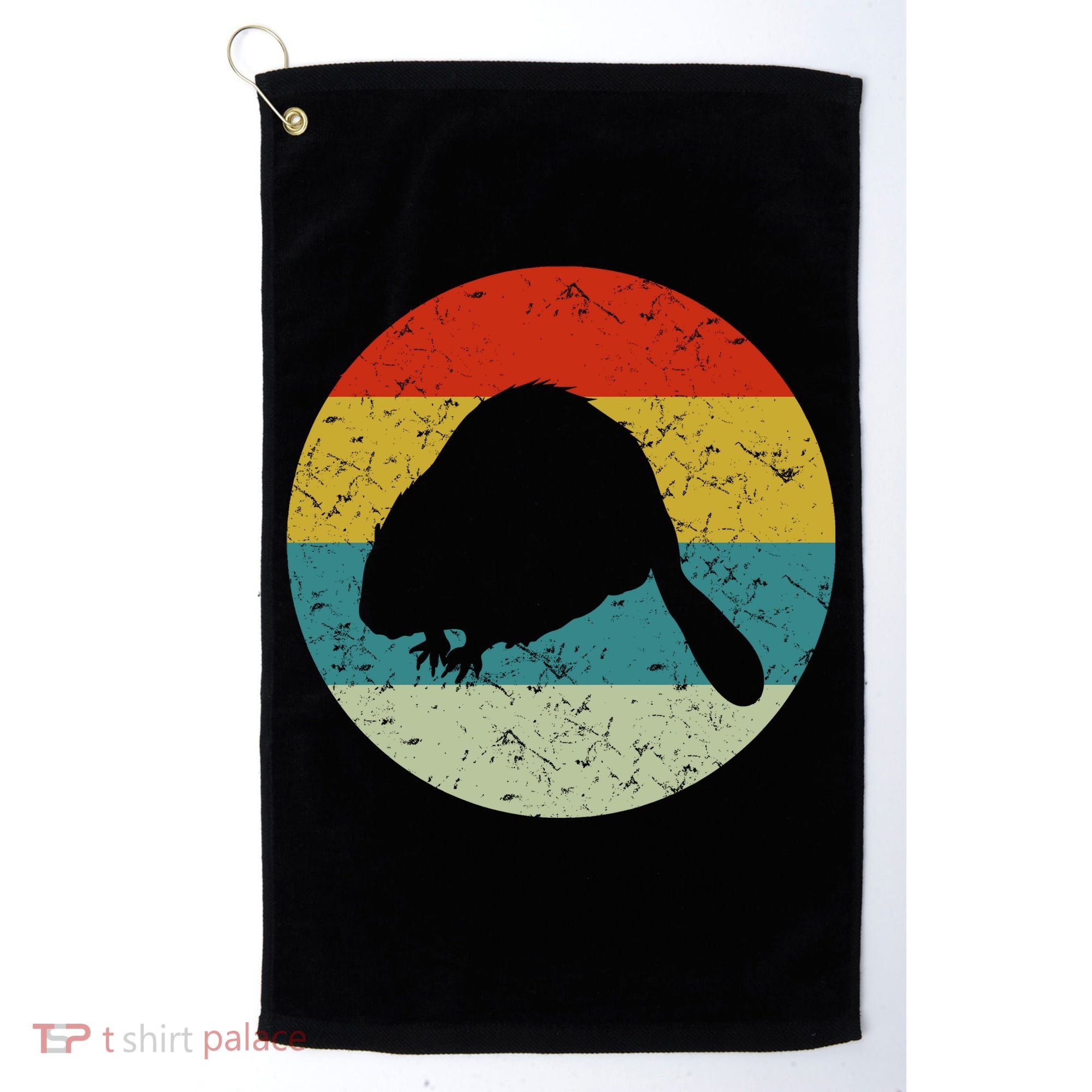Beaver Golf Towel
