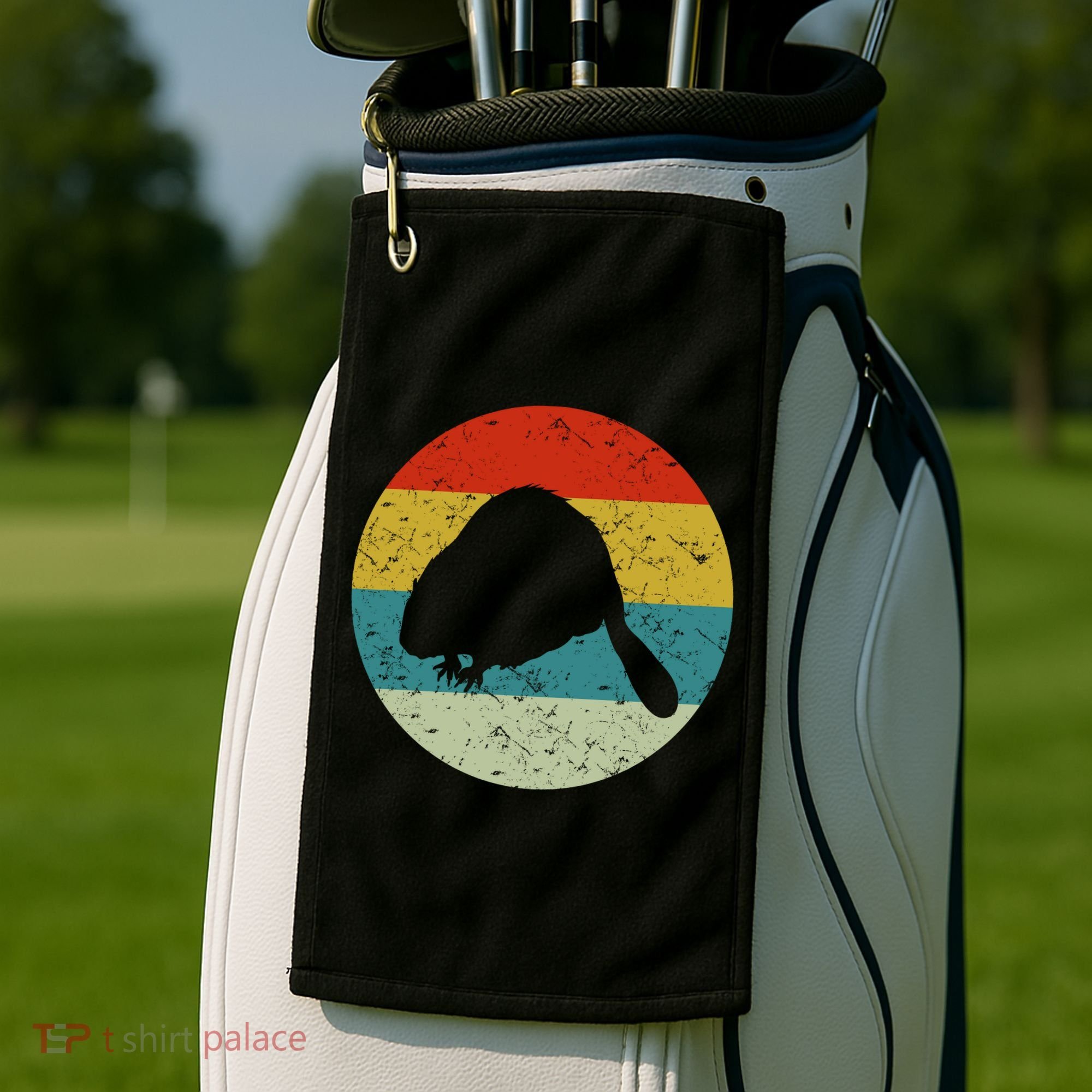 Beaver Golf Towel
