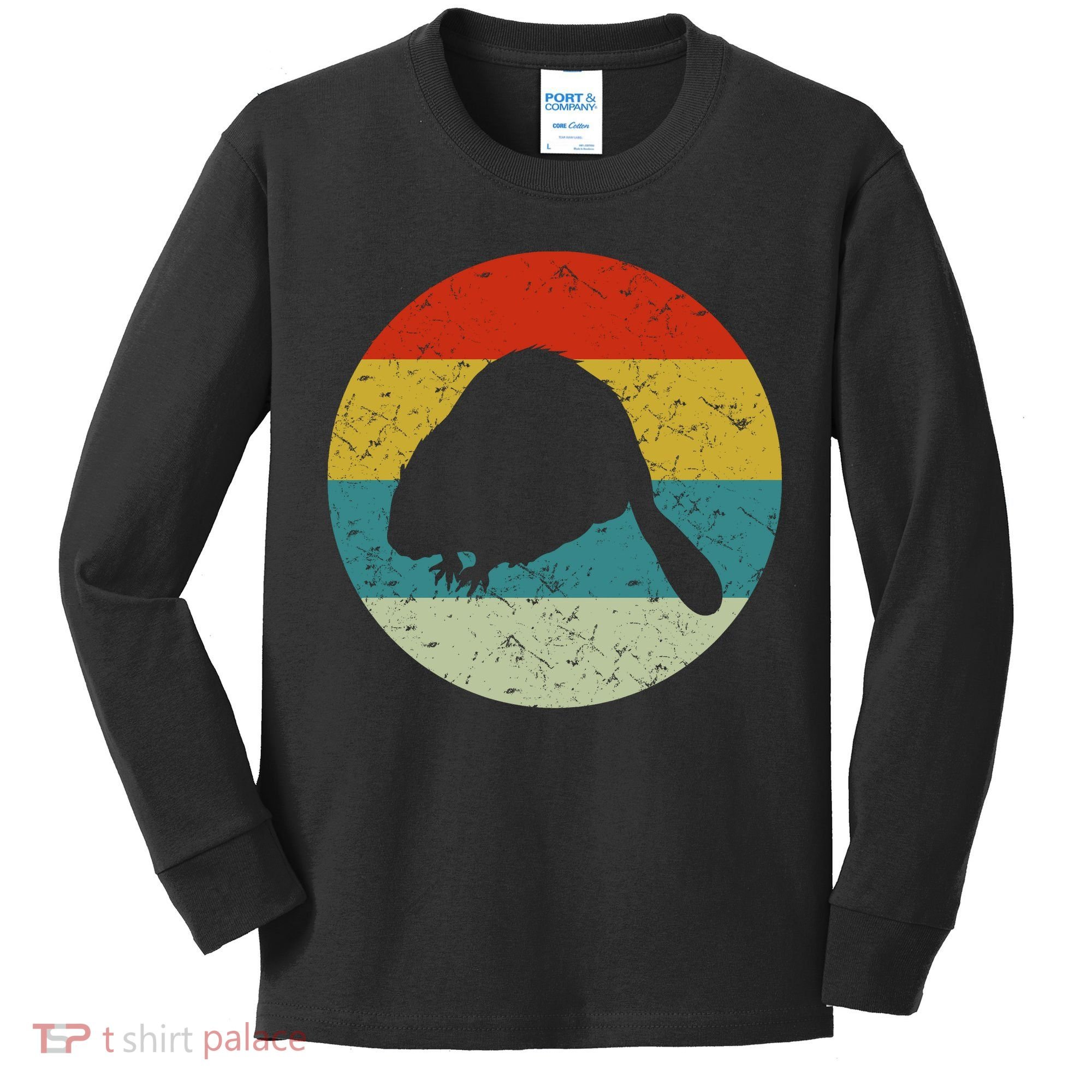 Beaver Kids Long Sleeve Shirt