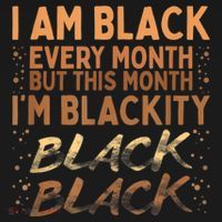 Blackity Black Every Month Black History BHM BLM African Women's Tank Top thumb 5