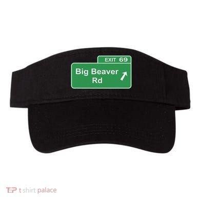 Big Beaver Exit 69 Sign Detroit Visor