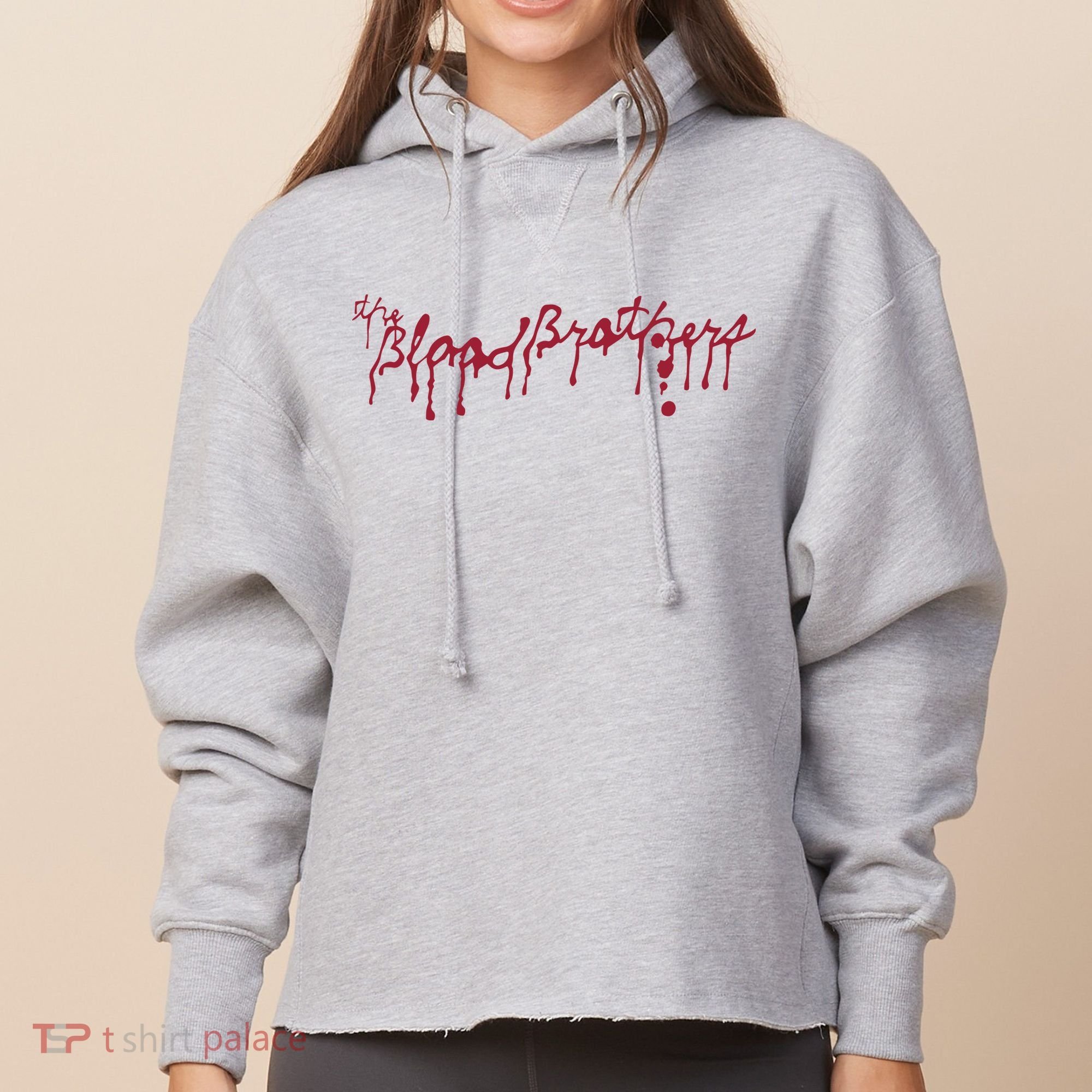 Blood Brothers Everything Is Gonna Be Just Awful When WeRe Around Ladies Heavyweight Boxy Pullover Hoodie