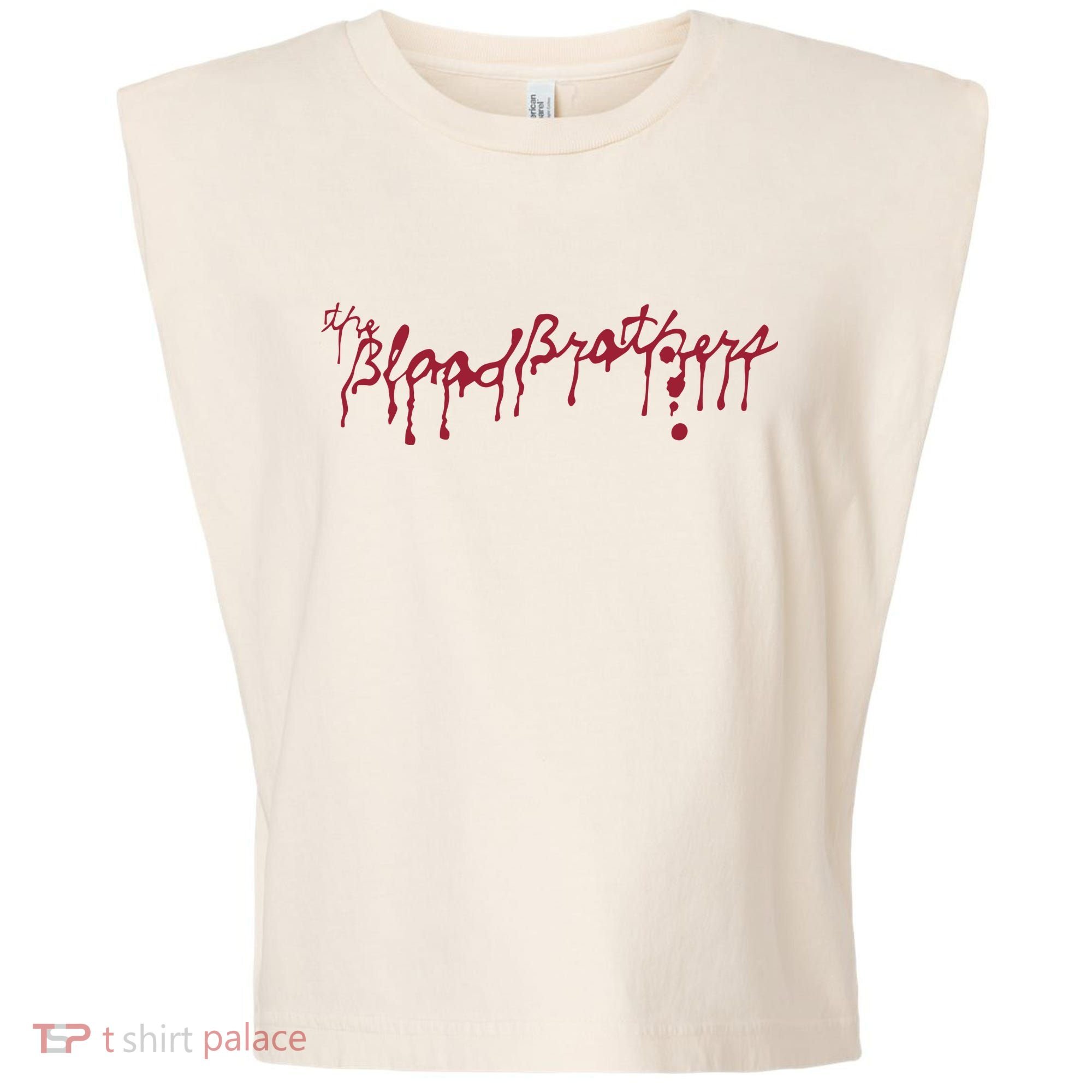 Blood Brothers Everything Is Gonna Be Just Awful When WeRe Around Garment-Dyed Women's Muscle Tee