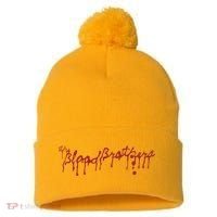 Blood Brothers Everything Is Gonna Be Just Awful When WeRe Around Pom Pom 12in Knit Beanie thumb 0
