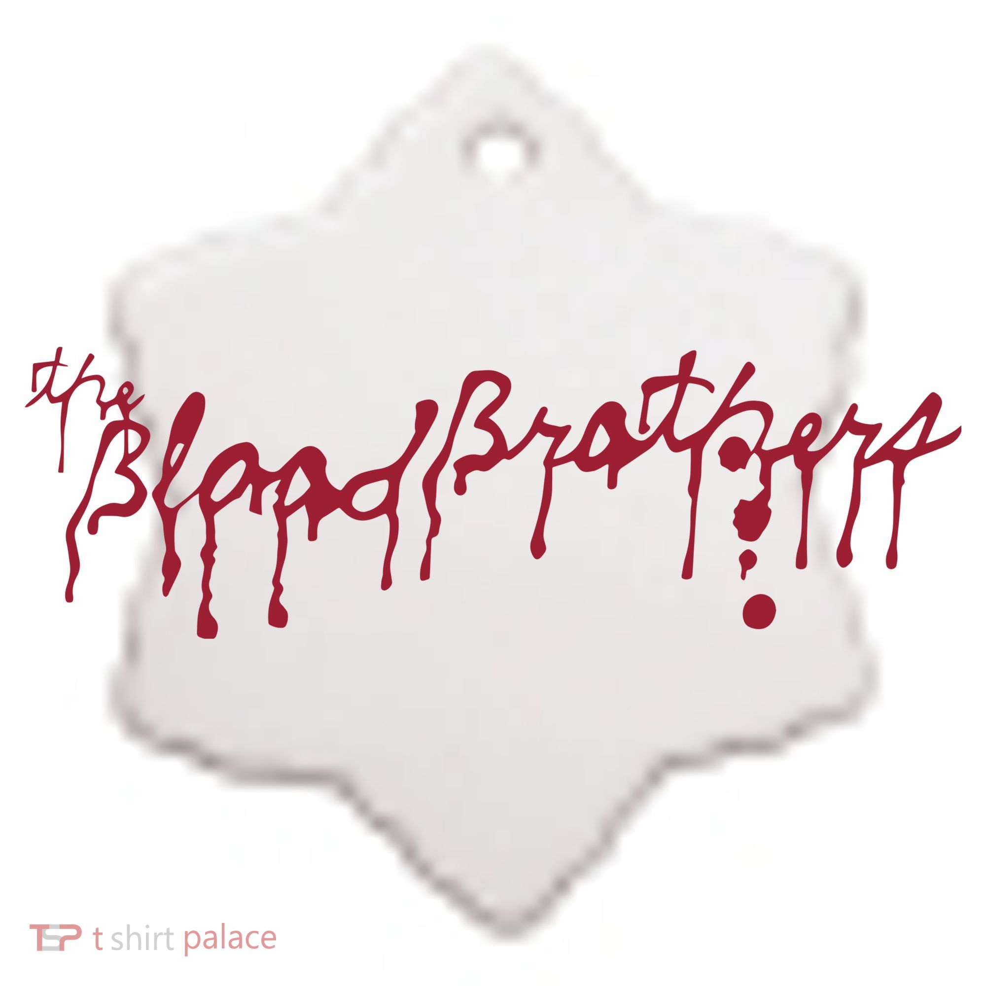 Blood Brothers Everything Is Gonna Be Just Awful When WeRe Around Ceramic Ornament