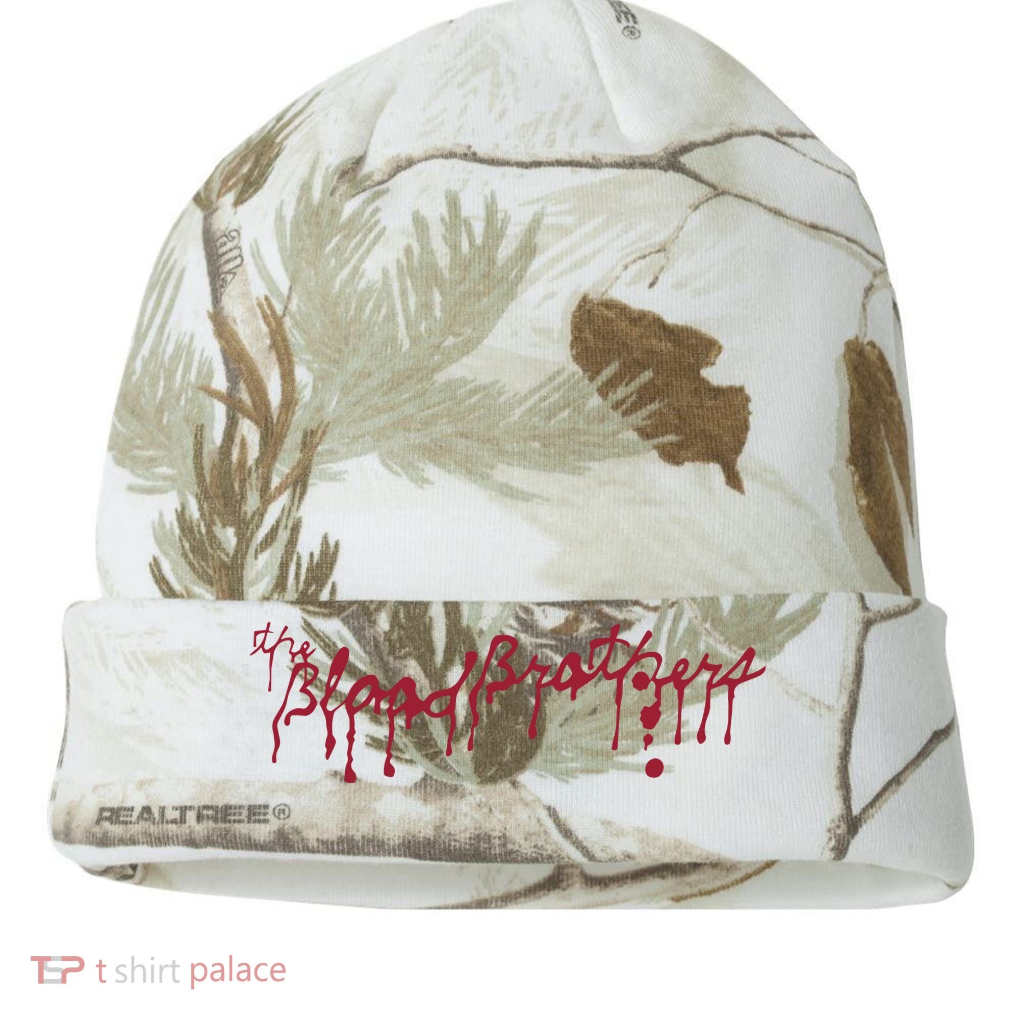 Blood Brothers Everything Is Gonna Be Just Awful When WeRe Around Kati Licensed 12" Camo Cuffed Beanie