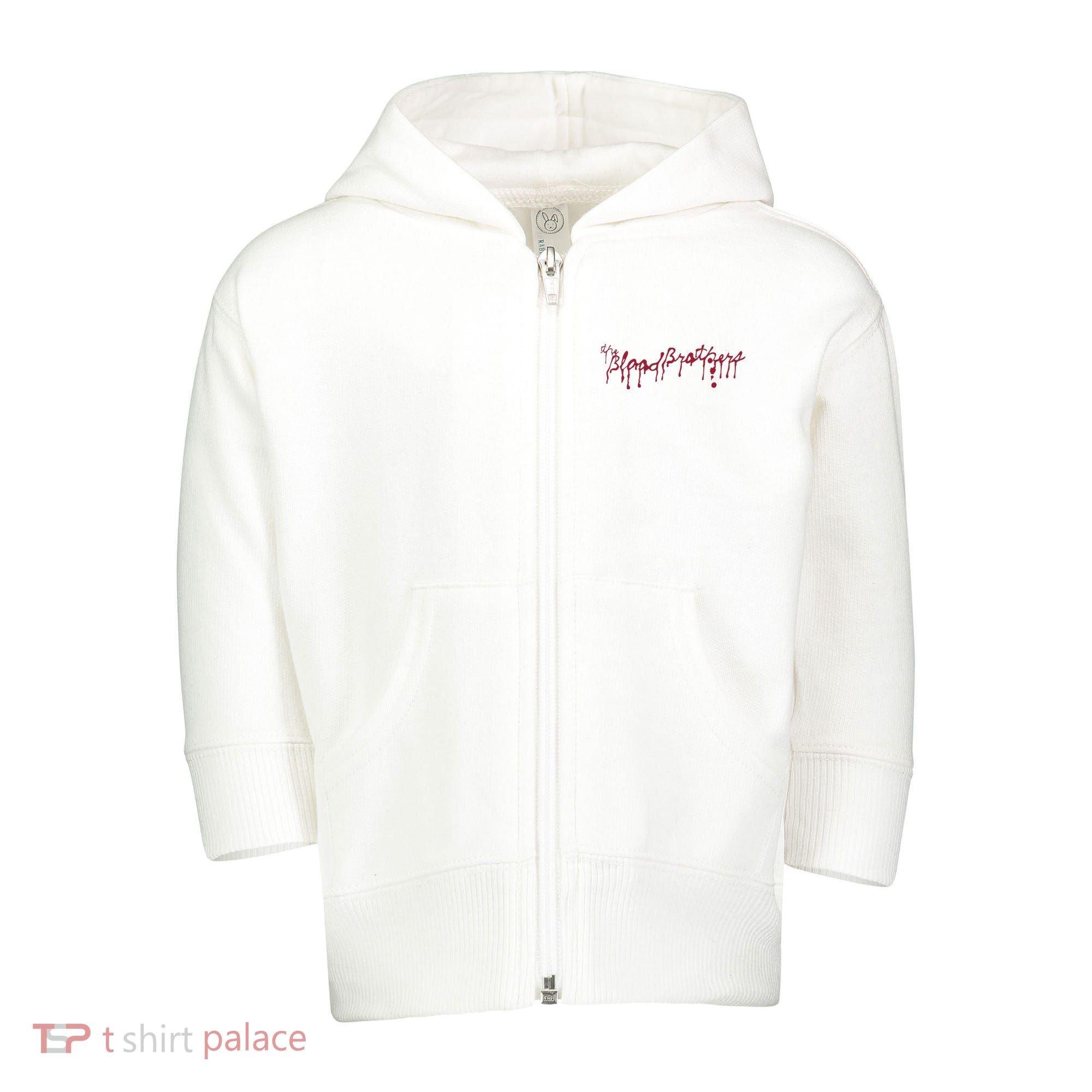 Blood Brothers Everything Is Gonna Be Just Awful When WeRe Around Toddler Zip Fleece Hoodie
