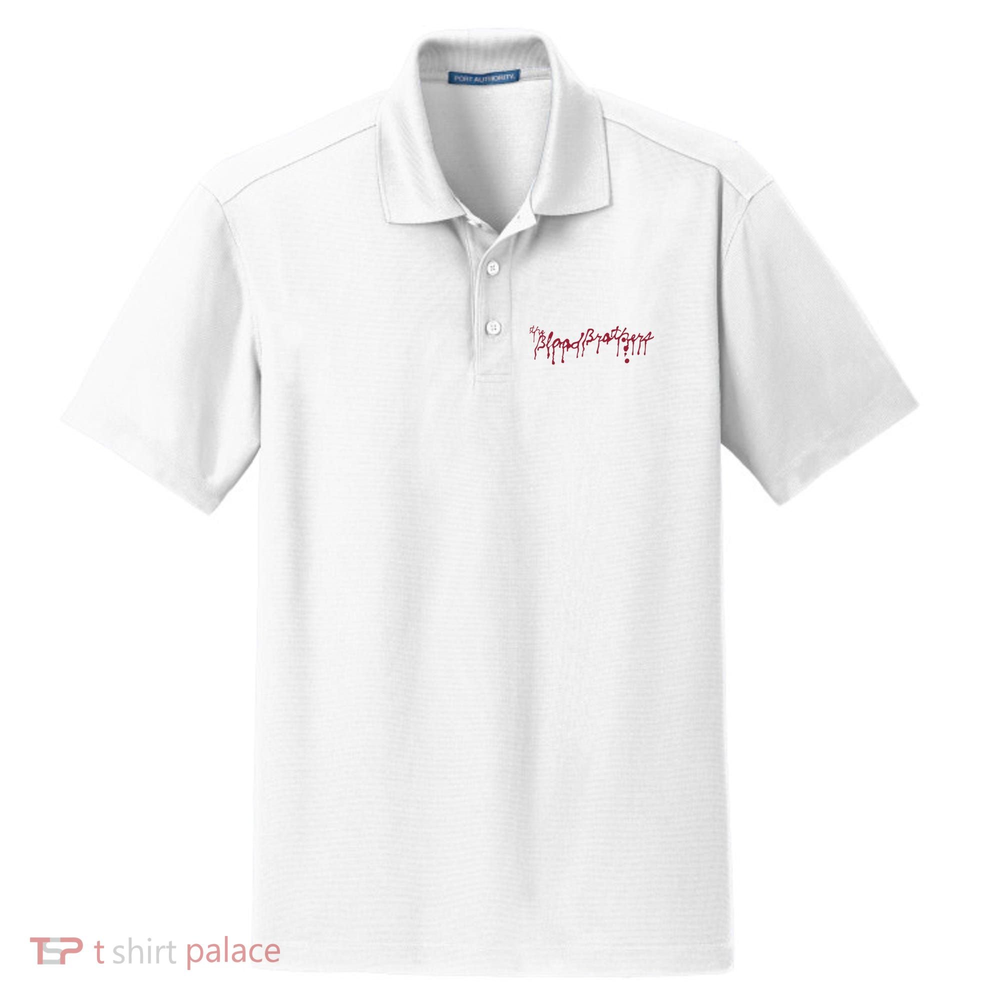 Blood Brothers Everything Is Gonna Be Just Awful When WeRe Around Dry Zone Grid Polo