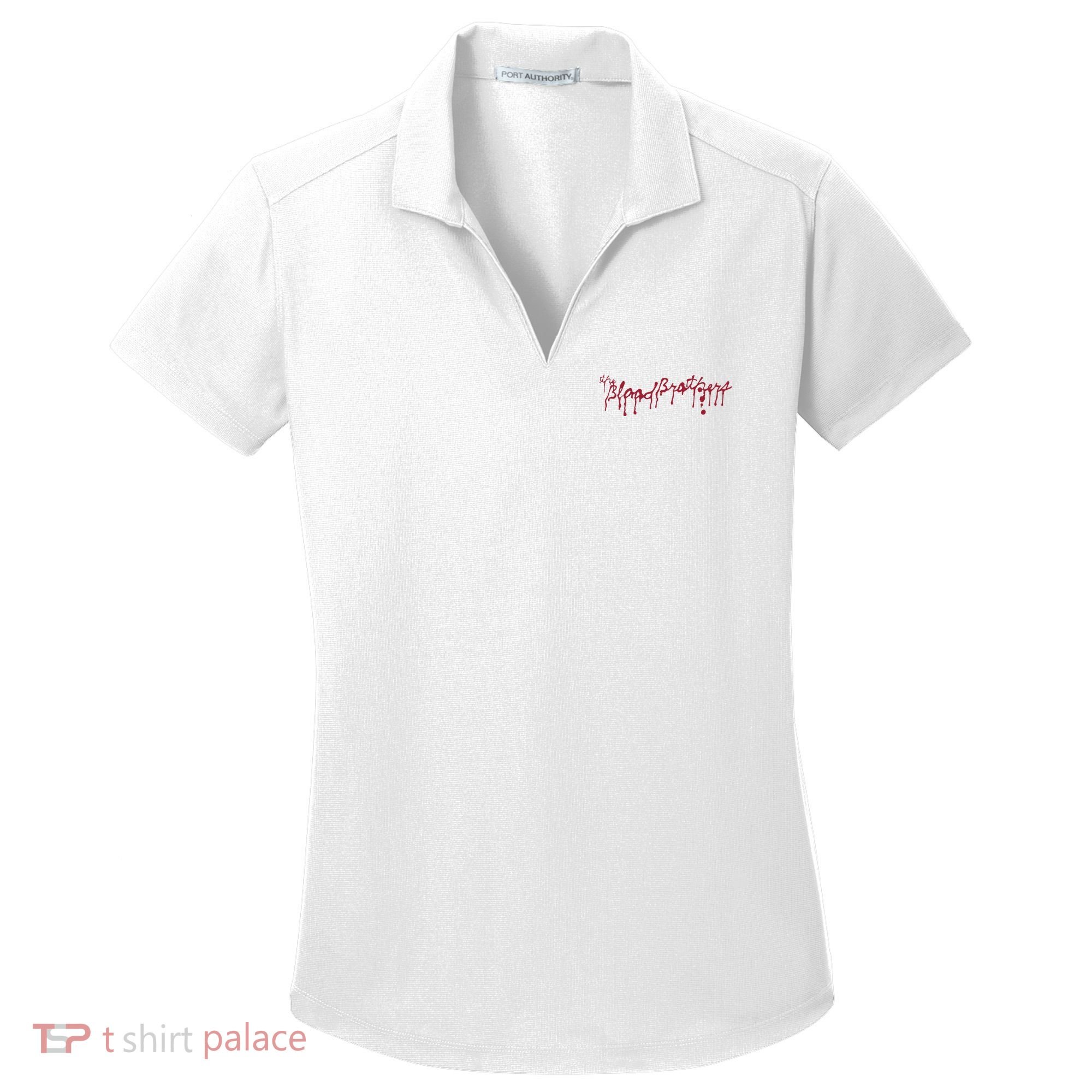 Blood Brothers Everything Is Gonna Be Just Awful When WeRe Around Women's Dry Zone Grid Polo