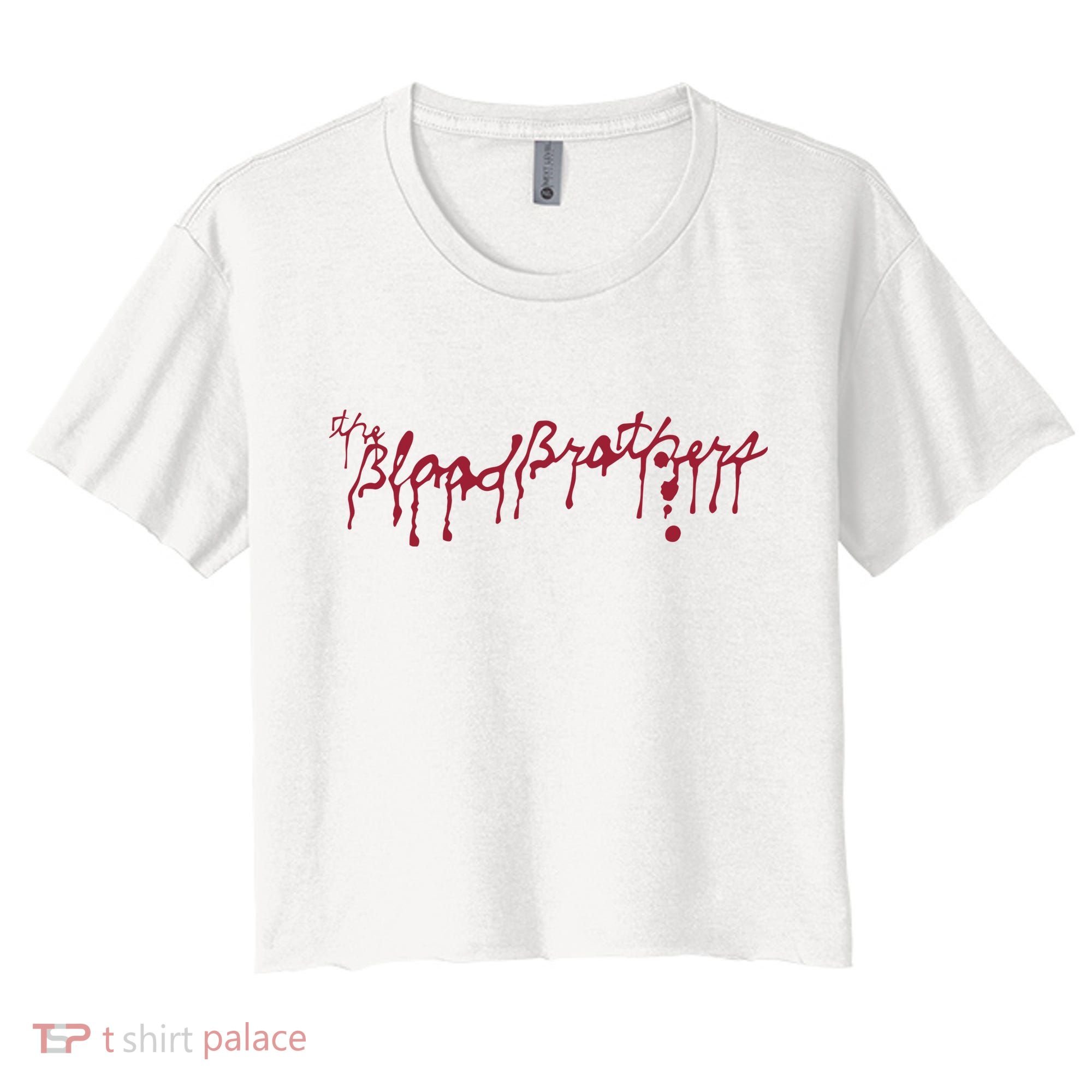 Blood Brothers Everything Is Gonna Be Just Awful When WeRe Around Women's Crop Top Tee