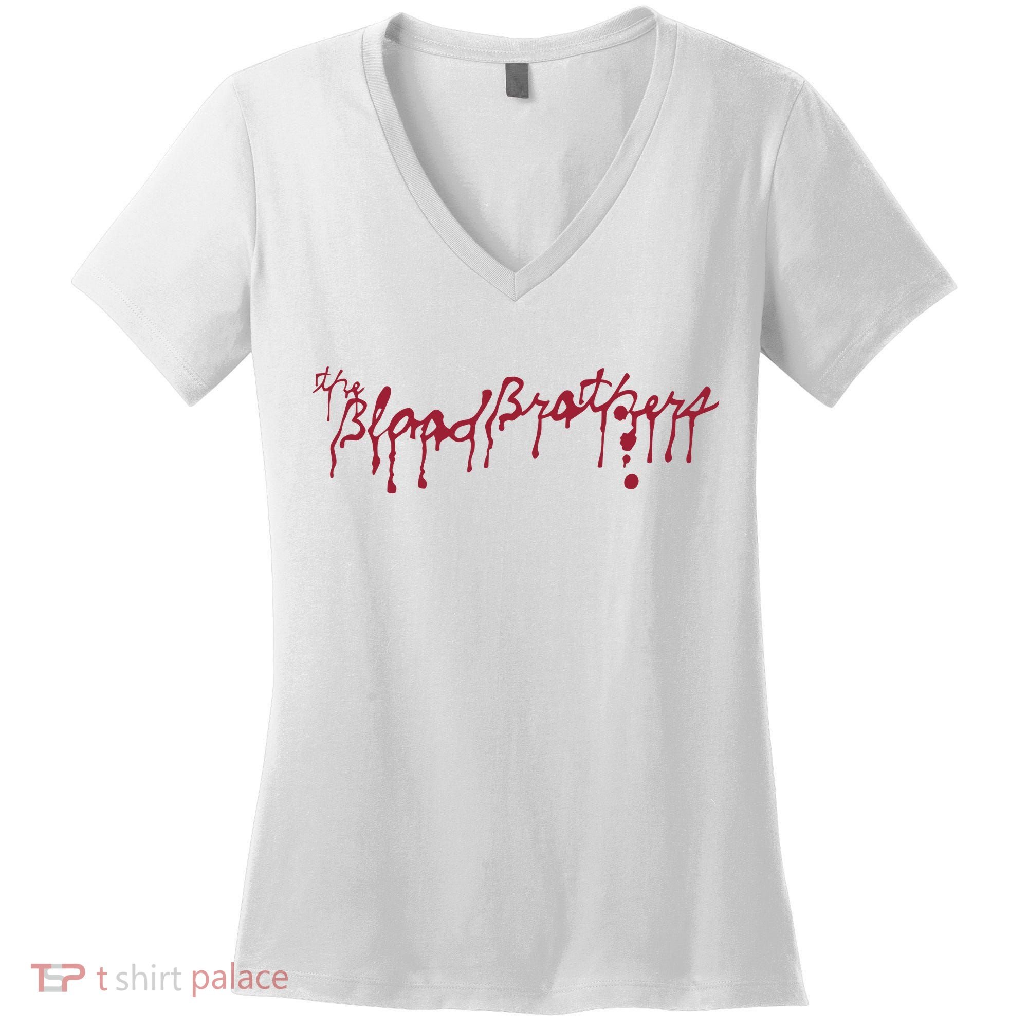 Blood Brothers Everything Is Gonna Be Just Awful When WeRe Around Women's V-Neck T-Shirt