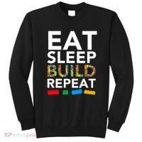Building Blocks Eat Sleep Build Repeat Sweatshirt thumb 0
