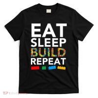 Building Blocks Eat Sleep Build Repeat T-Shirt thumb 0