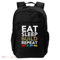 Building Blocks Eat Sleep Build Repeat Backpack thumb 0