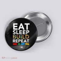 Building Blocks Eat Sleep Build Repeat Button thumb 0
