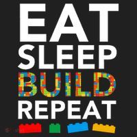 Building Blocks Eat Sleep Build Repeat Beanie thumb 2