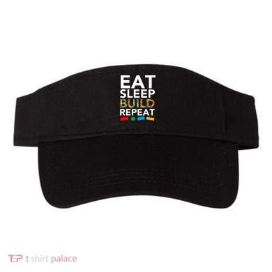 Building Blocks Eat Sleep Build Repeat Visor