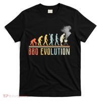 BBQ Barbecue Evolution Retro Vintage T-Shirt thumb 0