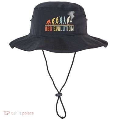 BBQ Barbecue Evolution Retro Vintage Bucket Hat