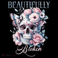Beautifully Broken Funny Distressed Meme Christian Quote Mousepad thumb 1