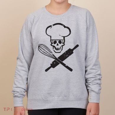 Badass Baker Funny Baking I Love Baking Humor Tee Women's Sweatshirt