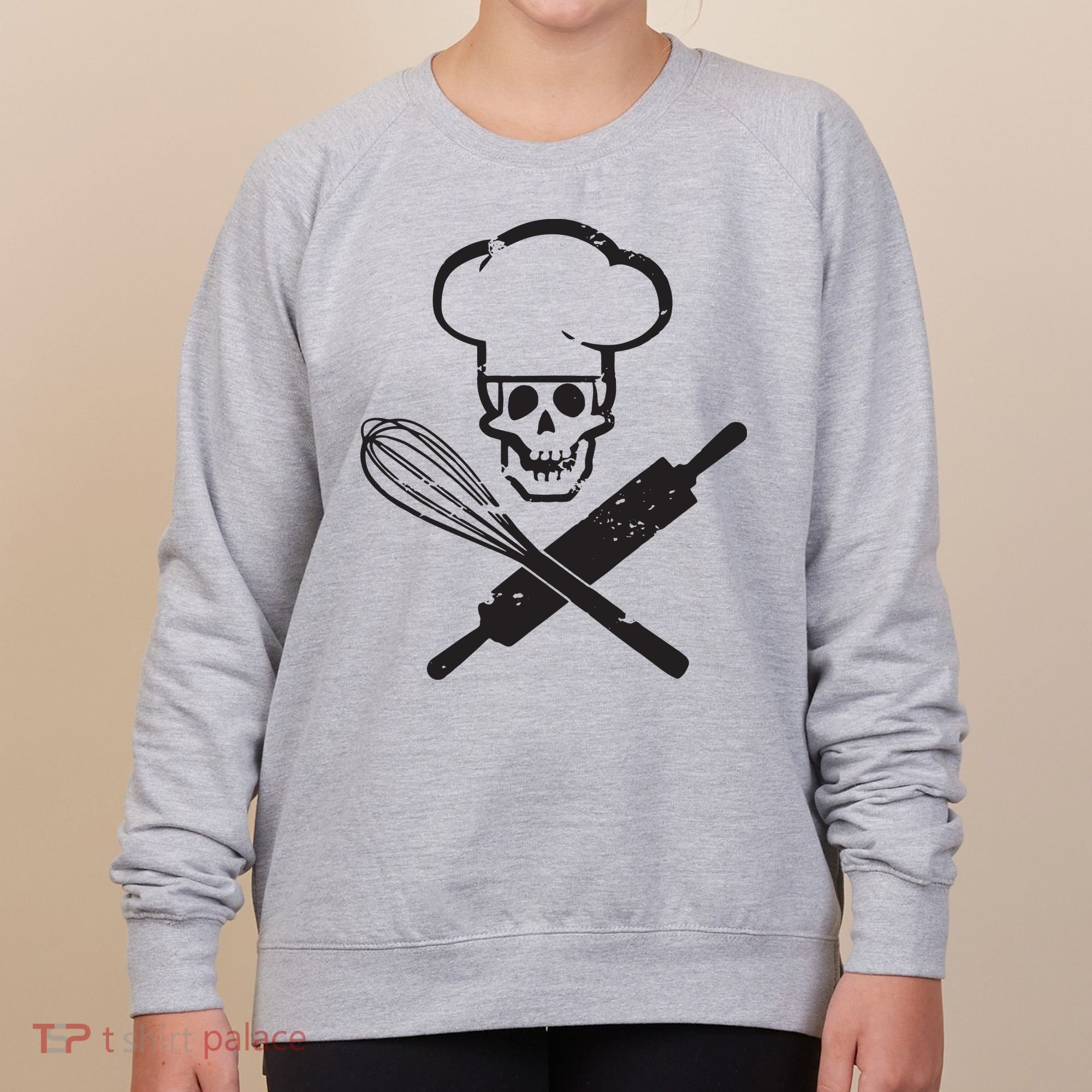 Badass Baker Funny Baking I Love Baking Humor Tee Women's Sweatshirt