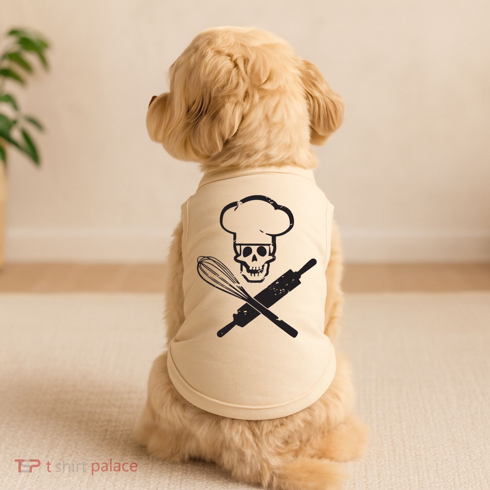 Badass Baker Funny Baking I Love Baking Humor Tee Doggie Tank