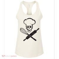 Badass Baker Funny Baking I Love Baking Humor Tee Women's Tank Top thumb 0