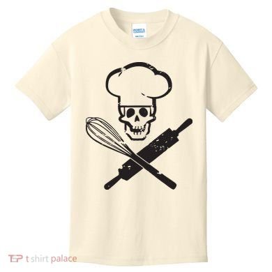 Badass Baker Funny Baking I Love Baking Humor Tee Kids T-Shirt