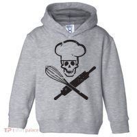 Badass Baker Funny Baking I Love Baking Humor Tee Toddler Hoodie thumb 0