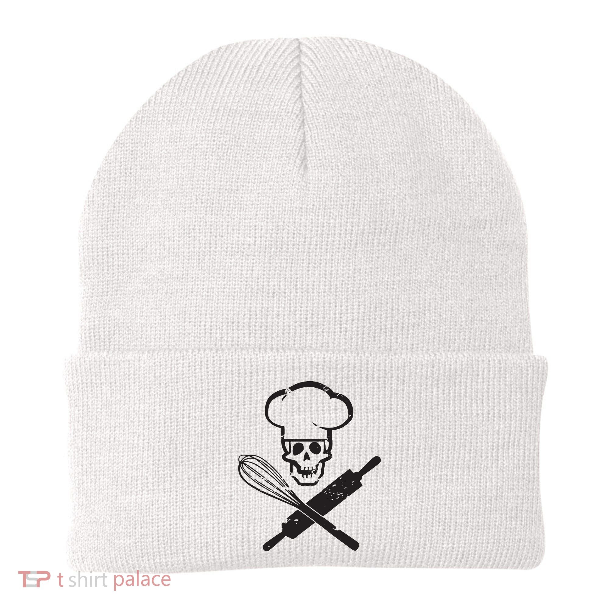 Badass Baker Funny Baking I Love Baking Humor Tee Beanie