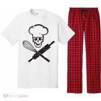 Badass Baker Funny Baking I Love Baking Humor Tee Pajama Set thumb 0