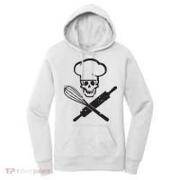 Badass Baker Funny Baking I Love Baking Humor Tee Women's Hoodie thumb 0