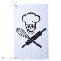 Badass Baker Funny Baking I Love Baking Humor Tee Golf Towel thumb 0