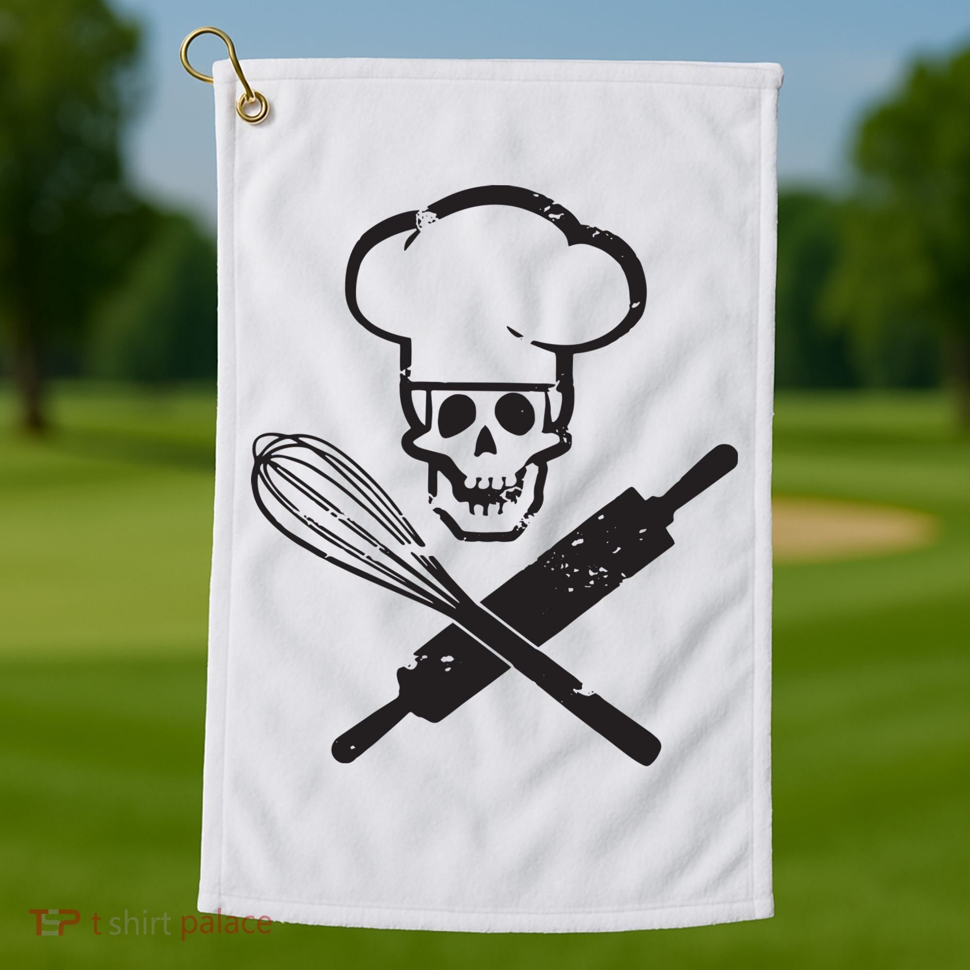 Badass Baker Funny Baking I Love Baking Humor Tee Golf Towel