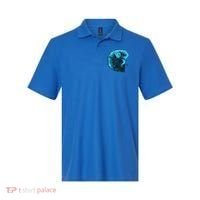 Blue Betta Fish And Siamese Fighting Fish Aquarium Owner Funny Gift Polo thumb 0