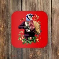 Blue Bird Fancy Animal Musician Coaster thumb 0