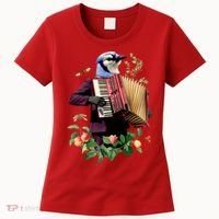 Blue Bird Fancy Animal Musician Women's T-Shirt thumb 0