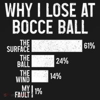Bocce Ball Funny Why I Lose At Bocce Ball Cute Gift Doggie Tank thumb 4