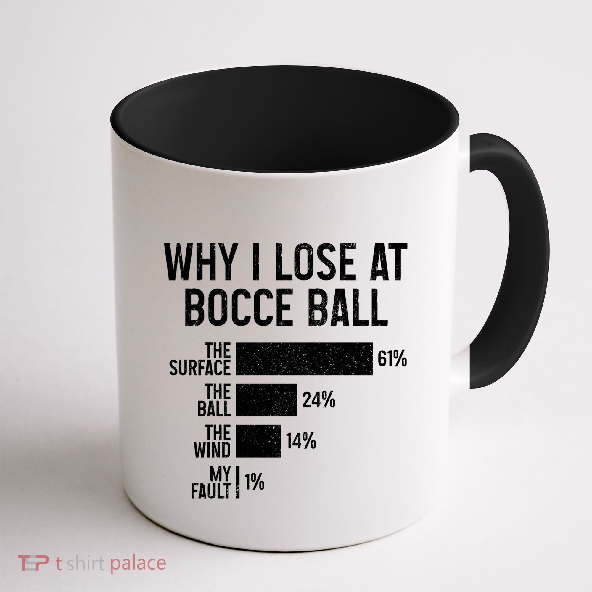 Bocce Ball Funny Why I Lose At Bocce Ball Cute Gift Coffee Mug