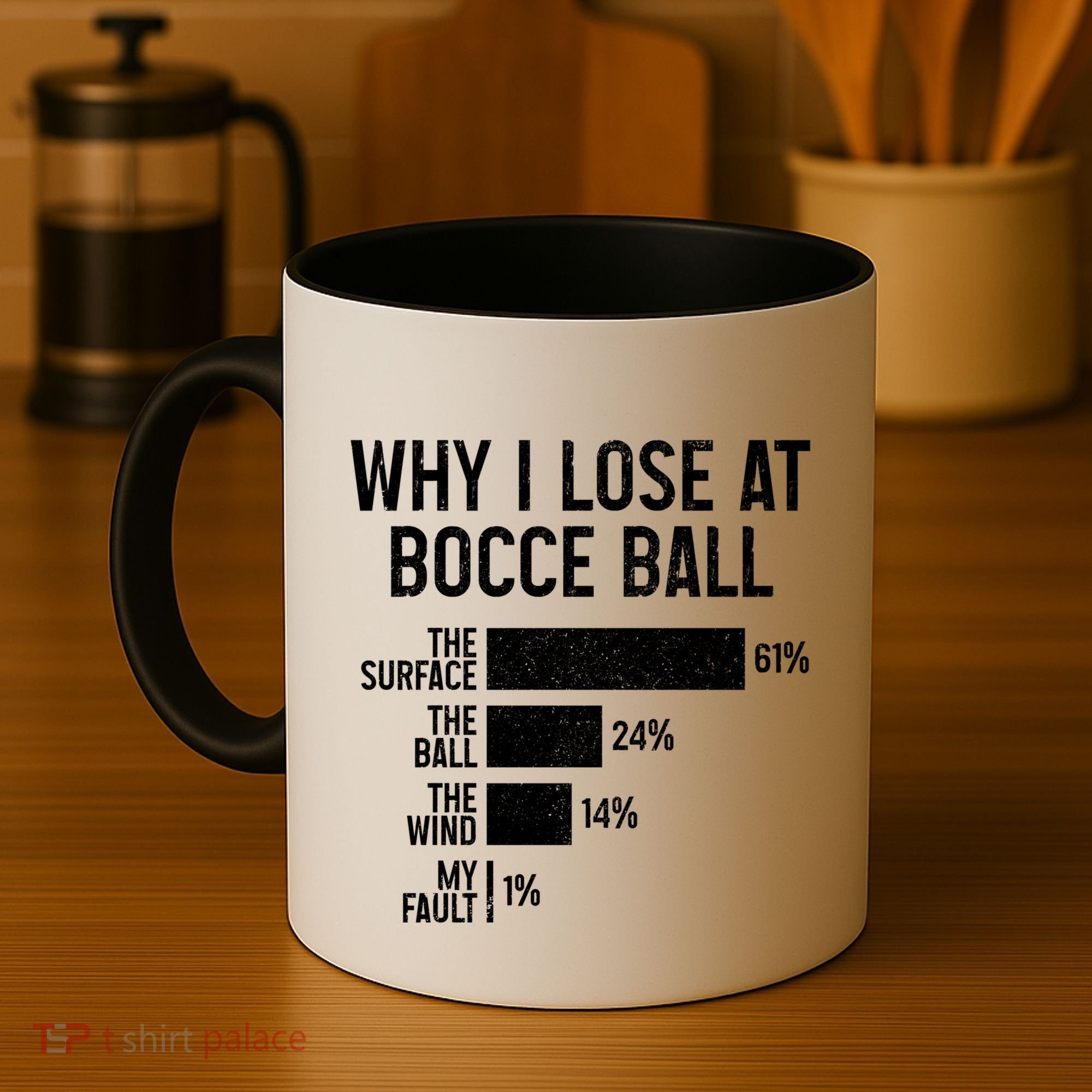Bocce Ball Funny Why I Lose At Bocce Ball Cute Gift Coffee Mug