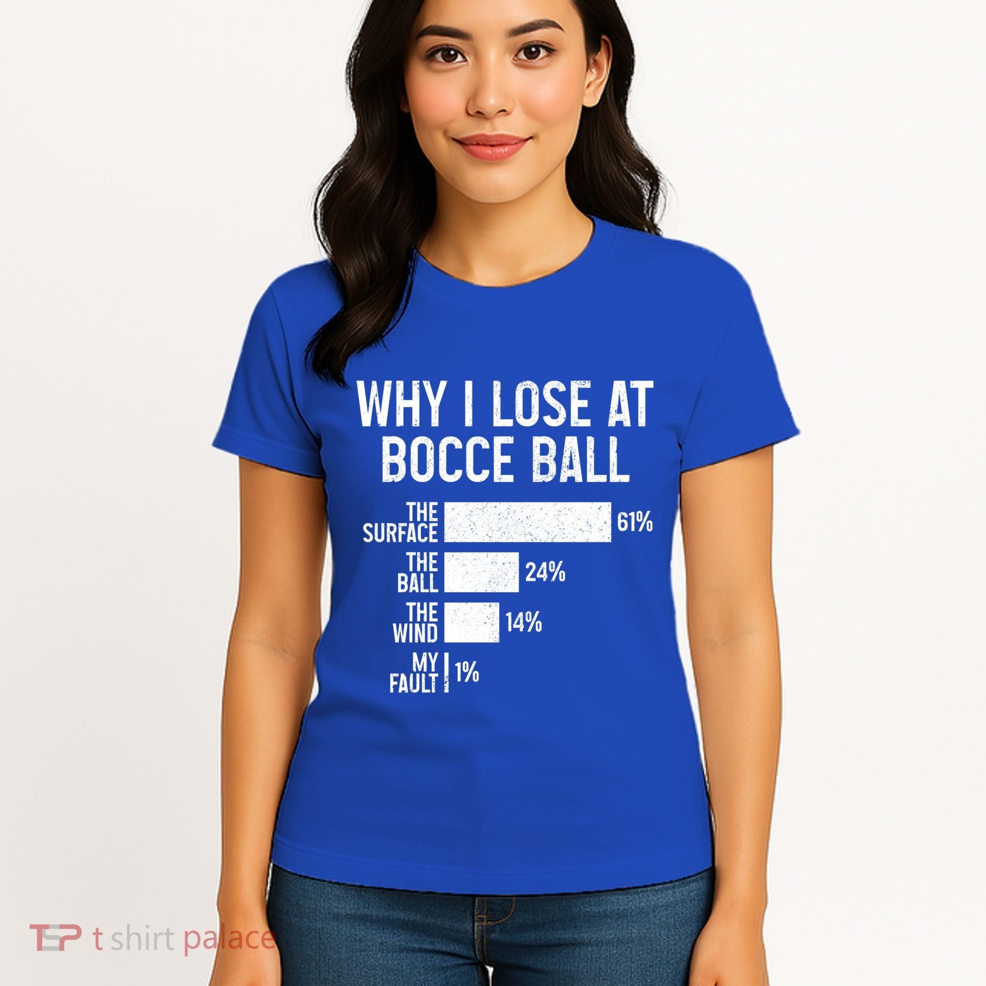 Bocce Ball Funny Why I Lose At Bocce Ball Cute Gift Women's T-Shirt