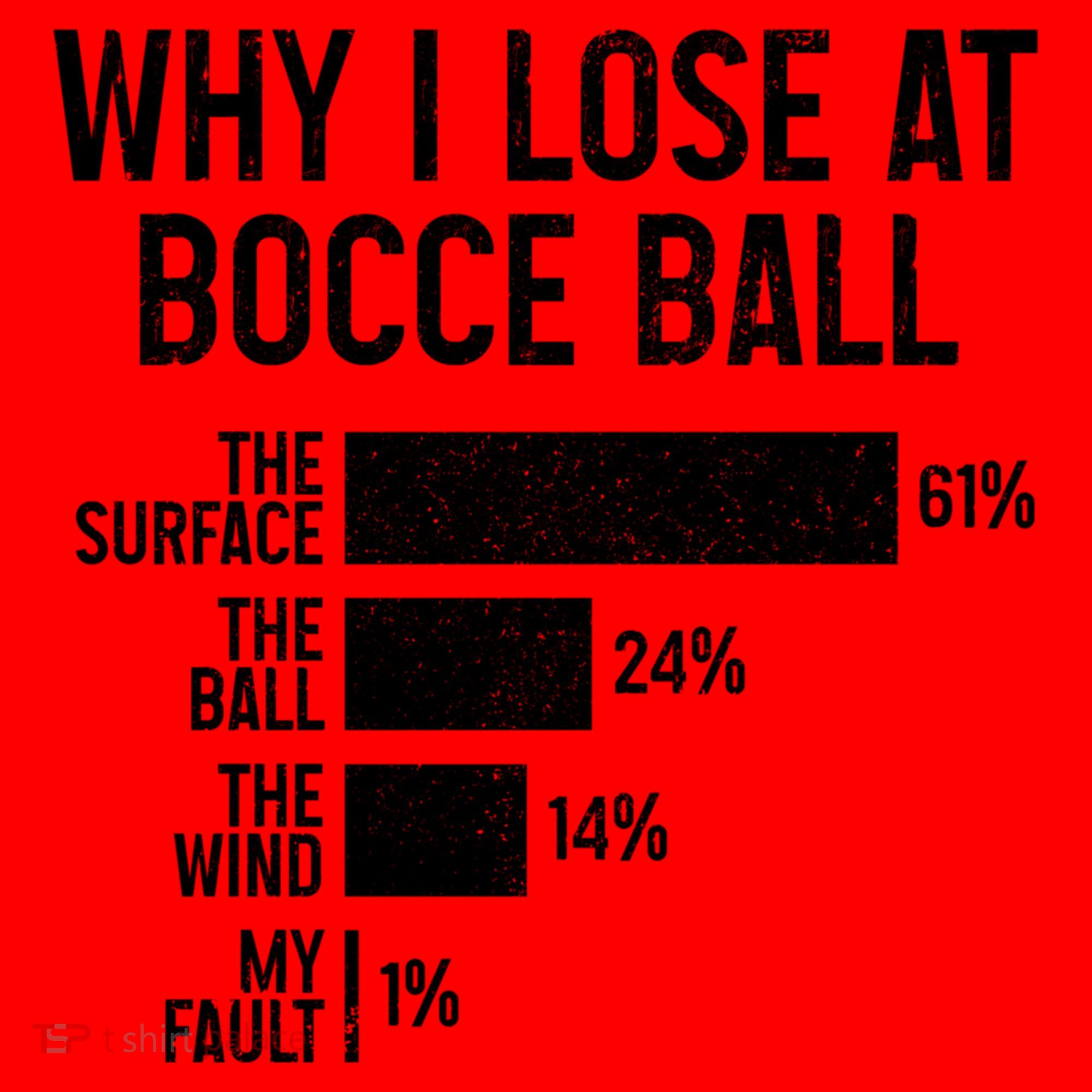Bocce Ball Funny Why I Lose At Bocce Ball Cute Gift Santa Hat