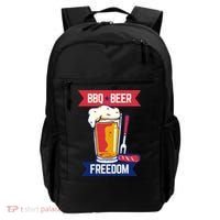 BBQ Beer Freedom America USA Party Summer Backpack thumb 0