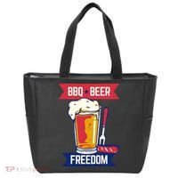BBQ Beer Freedom America USA Party Summer Tote Bag thumb 0
