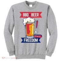 BBQ Beer Freedom America USA Party Summer Sweatshirt thumb 0